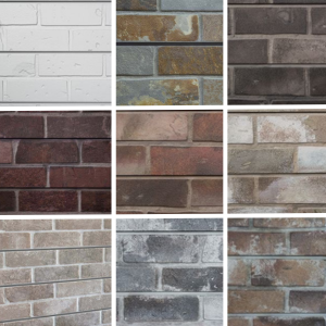 Bricks Textured Slatwall