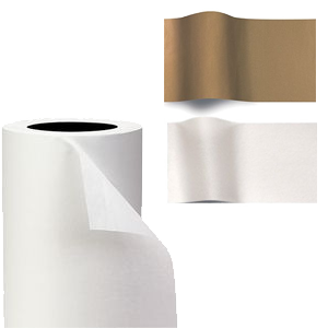 Brown & White Tissue Paper