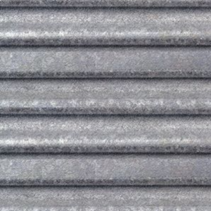 Corrugated Metal Textured Slatwall