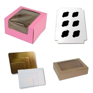 Cupcake Boxes | Inserts | Cake Pads