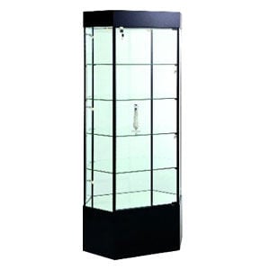 Hexagon Stretched Tower Display Case