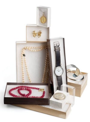 White View Top Jewelry Boxes