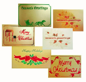 Christmas & Holiday Gift Enclosure Cards