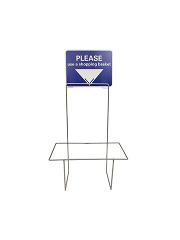 Stand and Sign only, For Express Baskets
