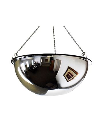 32" Full Mirror Dome Acrylic, 360 deg. Viewing area