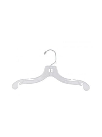 12" Clear, Heavy Duty Top Hangers with Metal Swivel