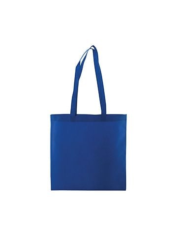 Reusable Shopping Bags, 15" x 16", Royal Blue