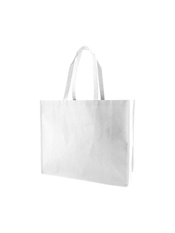 Reusable Shopping Bags, 20" x 6" x 16" x 6", White