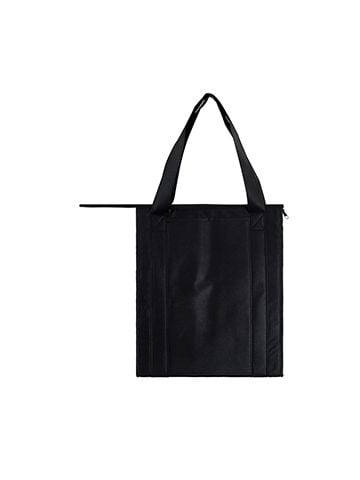 Insulated Reusable Grocery Bags, 13" x 10" x 15" x 10", Black