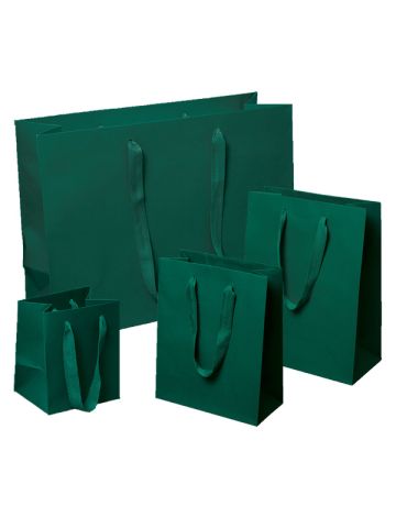 Spruce Green, Twill Handle Bags