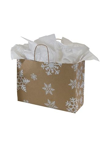 Large Shopping Bag, Snow Days, 13" x 6" x 16" (senior)