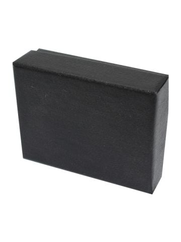 Black Embossed Jewelry Boxes, 2" x 2" x 1"