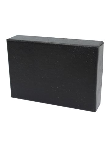 Black Embossed Jewelry Boxes, 2" x 2" x 1"