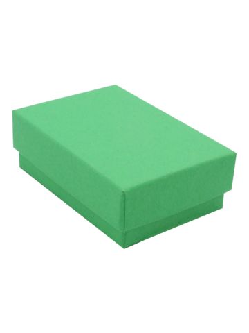 Green Kraft Jewelry Boxes, 2-7/16" x 1-5/8" x 13/16"