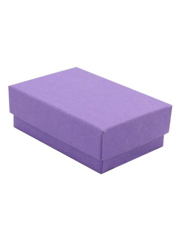 Purple Kraft Jewelry Boxes, 2-7/16" x 1-5/8" x 13/16"