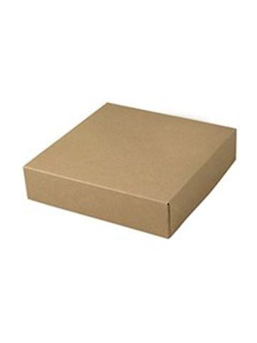 Kraft Folding Gift Boxes, 14" x 14" x 2"