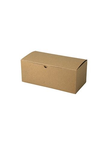 Kraft Folding Gift Boxes, 10" x 5" x 4"