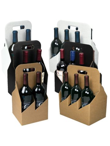 Open Style Wine Carriers