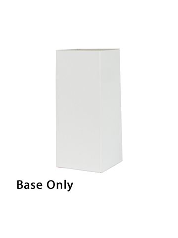 4" x 4" x 9", White Base, Hi Wall 2 Piece Gift Box