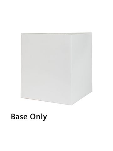 8" x 8" x 9", White Base, Hi Wall 2 Piece Gift Box
