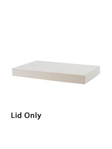 10" x 5", White Lid, Hi Wall 2 Piece Gift Box