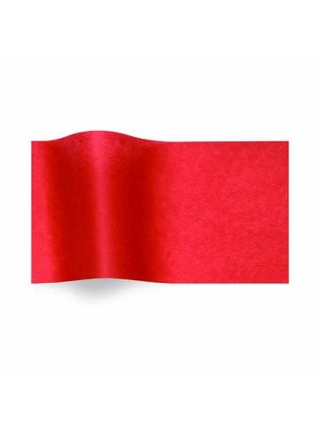 Scarlet Wax Tissue, Flower/Bouquet Tissue Paper