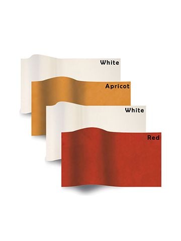 Color & White Tissue Paper Package
