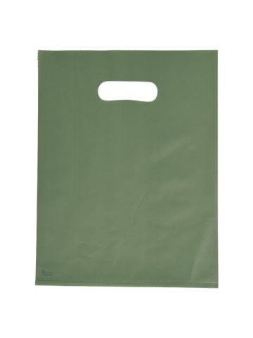 Sage, Frosted Merchandise Bags, 9" x 12"