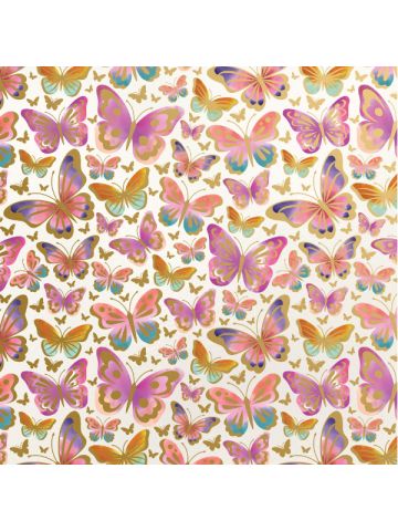 Beautiful Butterflies, Feminine Gift Wrap