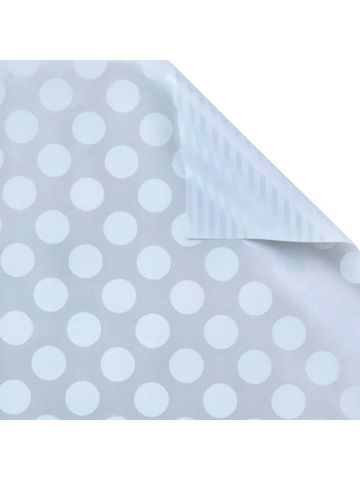 Pearl Dot & Stripe, Double Sided Gift Wrap