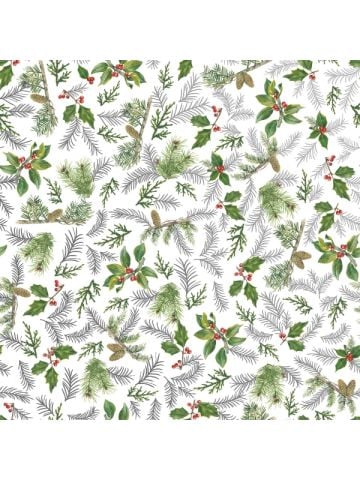 Glistening Pine, Mistletoe Gift Wrap