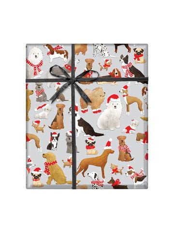 Christmas Giftwrap, Santa's Helpers Collection, 10' x 30"