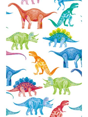 Sketchy Dinosaurs, Kids Gift Wrap