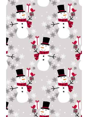 Frosty Flakes, Christmas Patterns Gift Wrap