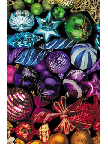 Boatload of Baubles, Christmas Ornament Gift Wrap