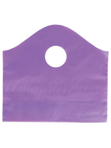 Purple Grape, Super Wave Frosted Bags, 12" x 11" + 4"