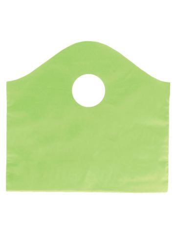 Citrus Green, Super Wave Frosted Bags, 12" x 11" + 4"