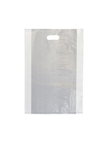 Clear, Frosted Merchandise Bags, 14" x 3" x 21"