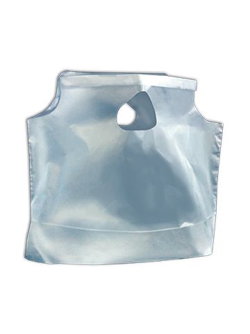 Grab and Go Bag, Clear, 11" x 10" + 3.5"