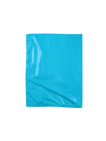 Teal, Plastic Merchandise Bags, 8.5" x 11"