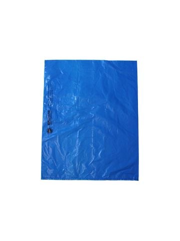 Dark Blue, Plastic Merchandise Bags, 12" x 15"