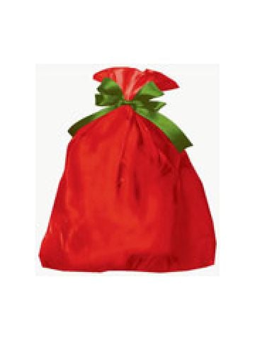 Red, Printed Plastic Holiday Bags, 24" x 6" x 42"