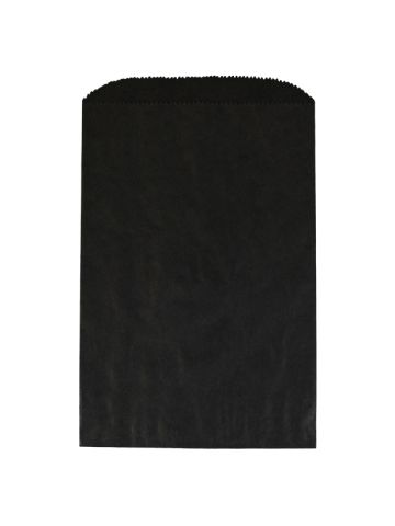 Black, Paper Merchandise Bags