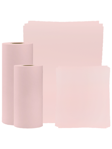 Blush, Heavyweight Tissue Roll and Sheets 20#
