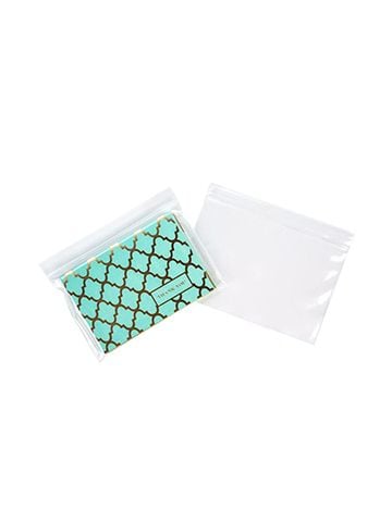 Clear Zipper Reclosable Poly Bags, 6" x 4"