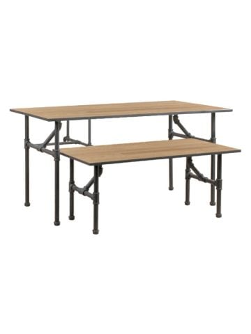 Natural Raw, Nesting Merchandising Table with Top