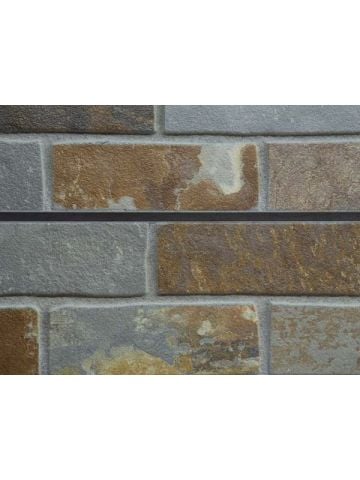 3D Textured Wall Panels, Brick - Slate mixed