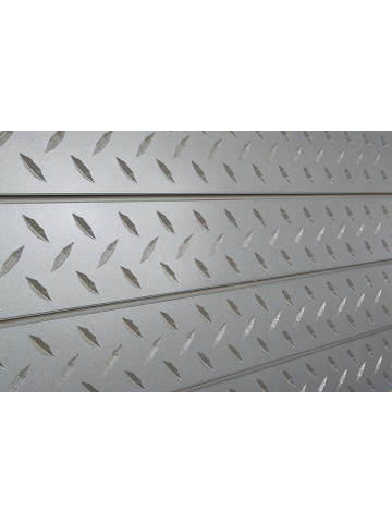 3D Wall Panels, Diamond Plate Galvanized