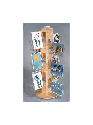 Birchwood Counter Spinner with 24 Clear pockets 