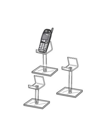 6" Cellphone Pedestal
